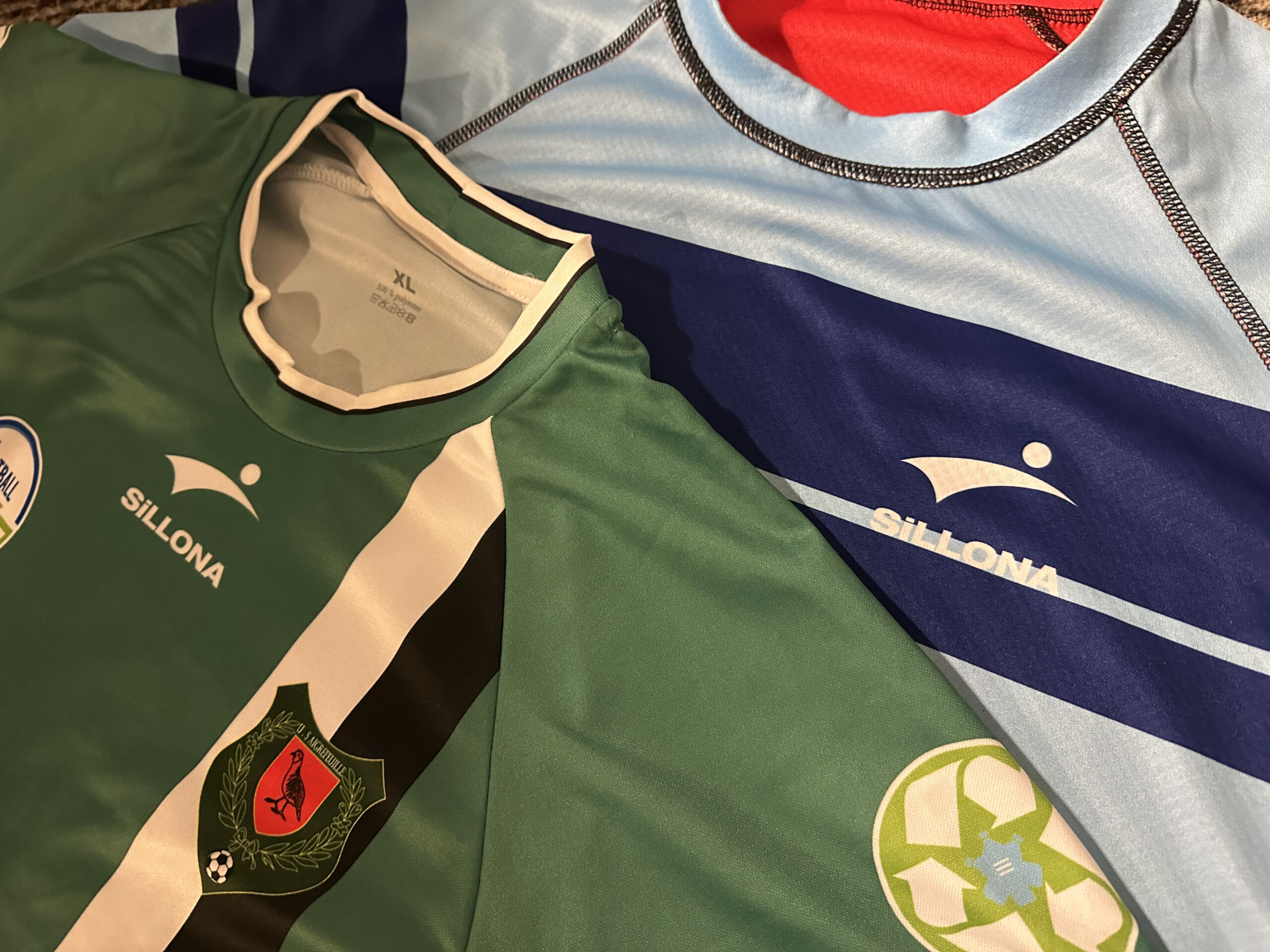Des maillots de foot made in France 100% recyclés et recyclables